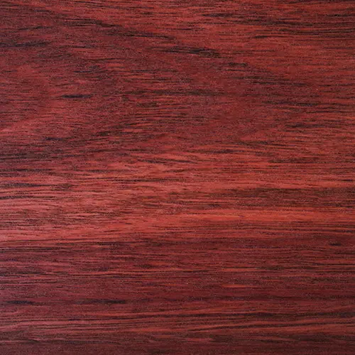 Close up photo of Jarrah decking sample