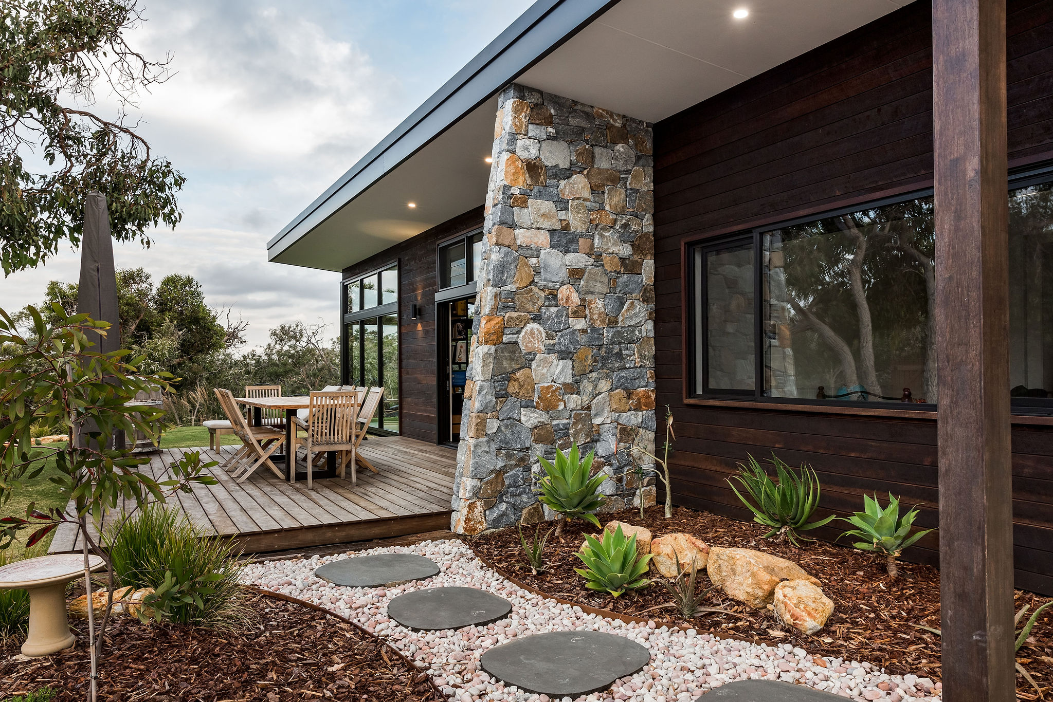 Brazier External Stone Work