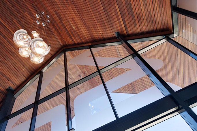 Zig Zag Cultural Centre Timber ceilings