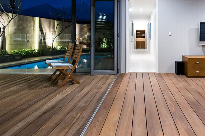 timber decking outdoor
